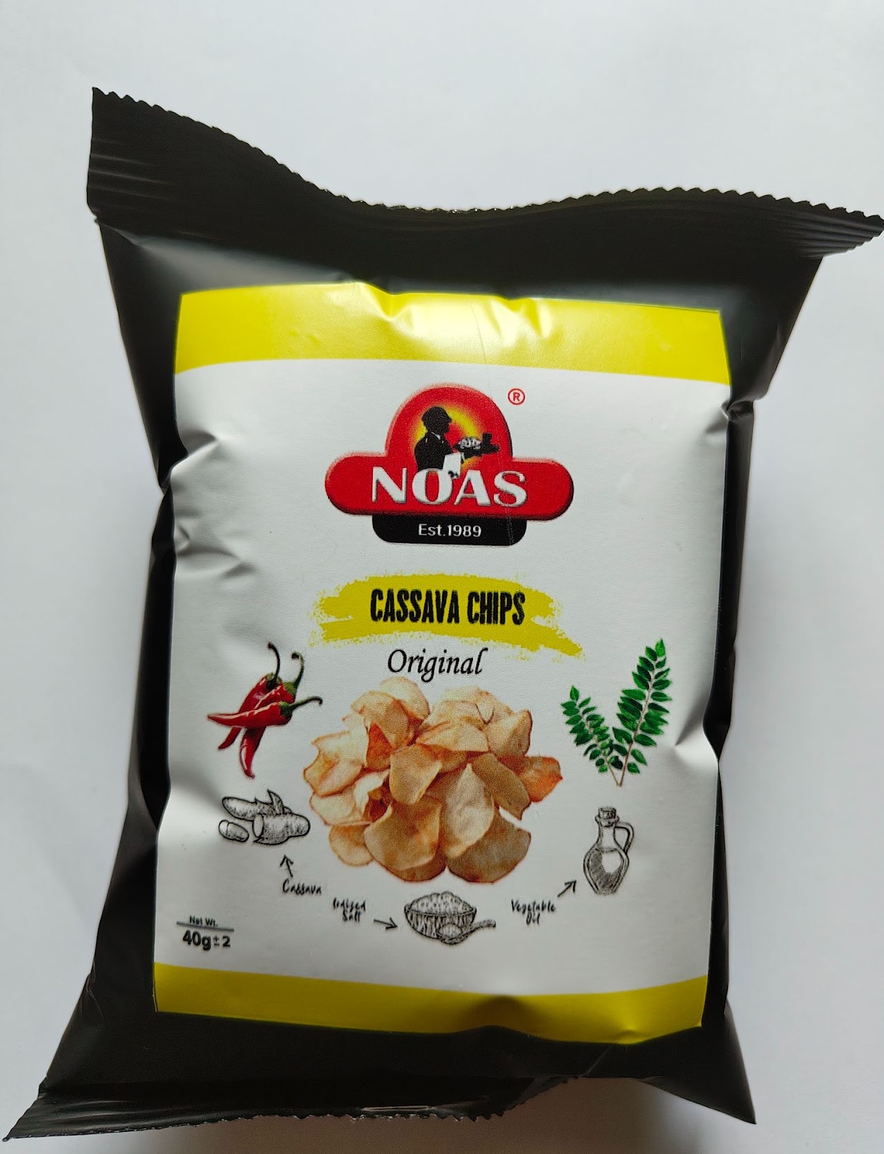 cassava chips - original